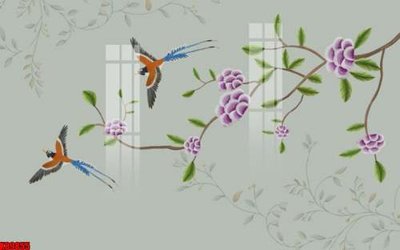 File gốc in tráng gương File tranh gốc tổng hợp tranh nền tường đẹp K89855 chi tiết