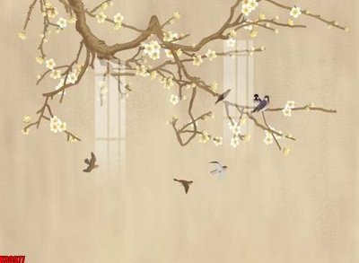 File gốc File tranh gốc tổng hợp tranh nền tường đẹp K89977 (AI/EPS) cho in ấn