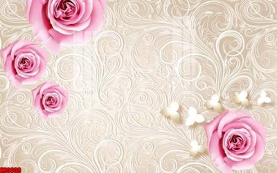 Chi tiết file gốc File tranh gốc tổng hợp tranh nền tường đẹp K90009 (cho in tráng gương)