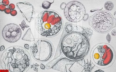 File tranh File tranh gốc tổng hợp tranh nền tường đẹp K90264 (file gốc) chủ đề phong thủy