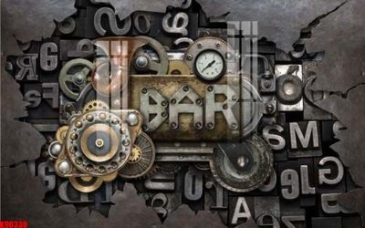 File gốc File tranh gốc tổng hợp tranh nền tường đẹp K90330 (trang trí) phòng trẻ em