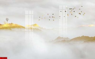 File tranh File tranh gốc tổng hợp tranh nền tường đẹp K90350 (gốc) in backlit film