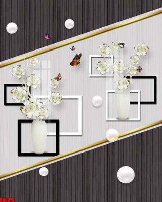 File ảnh gốc File tranh gốc tổng hợp tranh nền tường đẹp K90378 (chuyên in mica)