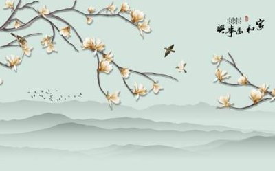 Tải file gốc File tranh gốc tổng hợp tranh dán nền tường đẹp K91057 dùng cho in ấn