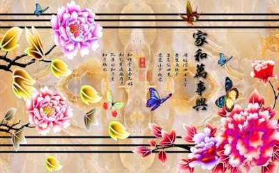 Download file gốc File tranh gốc tổng hợp tranh dán nền tường đẹp K91398 (in lụa) cao cấp