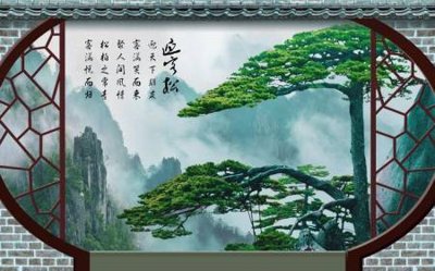 File gốc File tranh gốc tổng hợp tranh dán nền tường đẹp K91409 (in lụa) tranh phong thủy