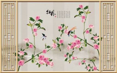 Download file File tranh gốc tổng hợp tranh dán nền tường đẹp K91410 (gốc) in mica bàn thờ