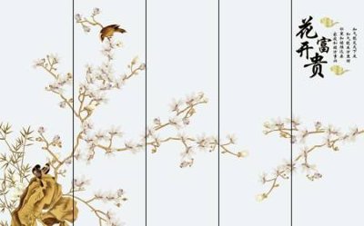 Tải file gốc File tranh gốc tổng hợp tranh dán nền tường đẹp K91466 (in bạt) quảng cáo