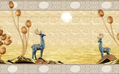 File tranh File tranh gốc tổng hợp tranh dán nền tường đẹp K91661 (gốc) in backlit film