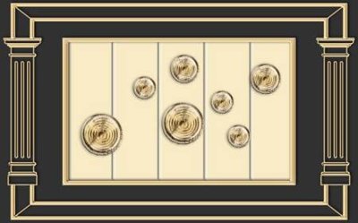 File tranh gốc PSD File tranh gốc tổng hợp tranh dán nền tường đẹp K91666 còn nguyên layer