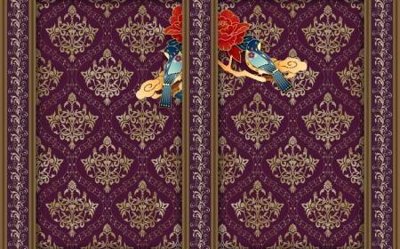 Hình ảnh file gốc File tranh gốc tổng hợp tranh dán nền tường đẹp K91750 cho in UV