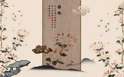 File gốc File tranh gốc tổng hợp tranh dán nền tường đẹp K91838 (in tráng gương) ốp tường