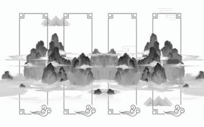 File gốc File tranh gốc tổng hợp tranh dán nền tường đẹp K91852 (in mica) làm bảng hiệu