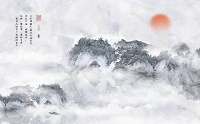 File gốc File tranh gốc tổng hợp tranh dán nền tường đẹp K92016 (in lụa) chi tiết cao