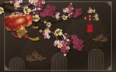 File tranh File tranh gốc tổng hợp tranh dán nền tường đẹp K92044 (gốc) in backlit film