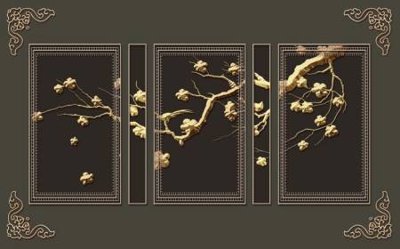 File tranh File tranh gốc tổng hợp tranh dán nền tường đẹp K92227 (ảnh gốc) cho in ấn kỹ thuật số