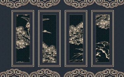 Mua file gốc File tranh gốc tổng hợp tranh dán nền tường đẹp K92259 (in ấn) tại Filetranh.com