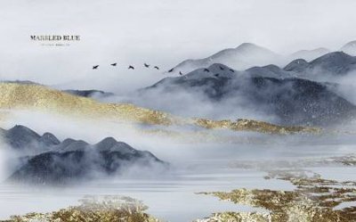 File gốc File tranh gốc tổng hợp tranh dán nền tường đẹp K92364 (in lụa) tranh thuận buồm