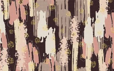 Download file gốc File tranh gốc tổng hợp tranh dán nền tường đẹp K92500 (in lụa) tranh 3D