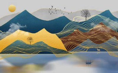 Tải file File tranh gốc tổng hợp tranh dán nền tường đẹp K92501 (gốc) in trên mọi chất liệu