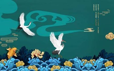 File gốc File tranh gốc tổng hợp tranh dán nền tường đẹp K92562 (in lụa) tranh thuận buồm