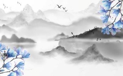 File gốc File tranh gốc tổng hợp tranh dán nền tường đẹp K92660 (in lụa) hoa văn cổ điển