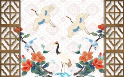 File gốc File tranh gốc tổng hợp tranh dán nền tường đẹp K92672 (in mica) làm quà tặng