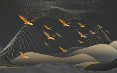 File gốc File tranh gốc tổng hợp tranh dán nền tường đẹp K92688 (chuẩn CMYK) cho nhà in