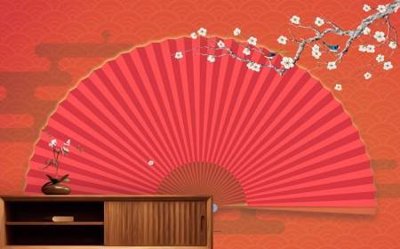 File gốc File tranh gốc tổng hợp tranh dán nền tường đẹp K92698 (in tráng gương) nghệ thuật