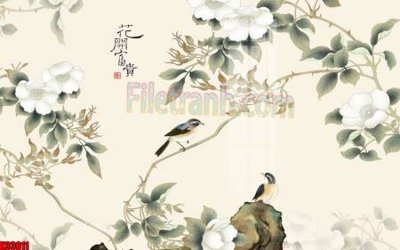 File tranh File tranh gốc tổng hợp tranh nền tường đẹp K93011 (gốc) chủ đề tĩnh vật