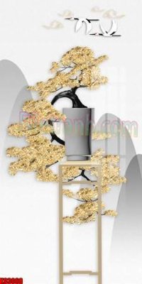 File tranh trang trí File tranh gốc tổng hợp tranh nền tường đẹp K93068 (tải file gốc)