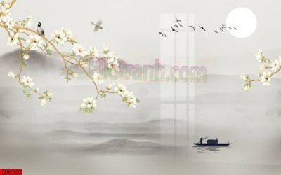 File tranh in trần 3D File tranh gốc tổng hợp tranh nền tường đẹp K93093 (ảnh gốc)