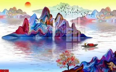 Cung cấp file tranh gốc File tranh gốc tổng hợp tranh nền tường đẹp K93128 độc quyền