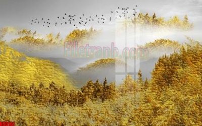 File gốc File tranh gốc tổng hợp tranh nền tường đẹp K93161 (in ấn) màu sắc trung thực