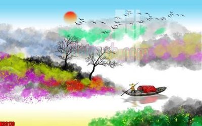 File gốc File tranh gốc tổng hợp tranh nền tường đẹp K93170 cho in ấn và thiết kế