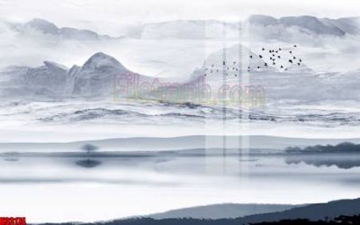 File gốc in mica File tranh gốc tổng hợp tranh nền tường đẹp K93174 chất lượng