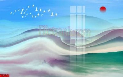 File gốc File tranh gốc tổng hợp tranh nền tường đẹp K93201 (dành cho trang trí nội thất)