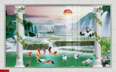 File tranh File tranh gốc tổng hợp tranh nền tường đẹp K93264 (bản gốc) treo tường