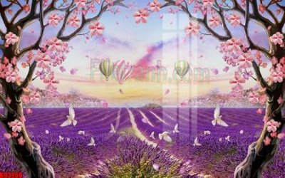 File gốc File tranh gốc tổng hợp tranh nền tường đẹp K93266 (in 3D) cho trang trí