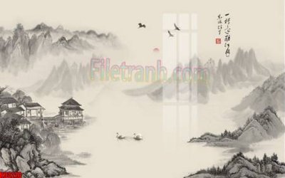 File gốc File tranh gốc tổng hợp tranh nền tường đẹp K93270 (thiết kế) cho in ấn