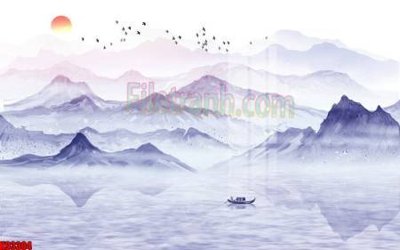 File gốc File tranh gốc tổng hợp tranh nền tường đẹp K93304 (phong cách) tối giản