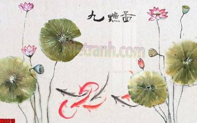 Download file File tranh gốc tổng hợp tranh nền tường đẹp K93319 (gốc) in mica đèn LED