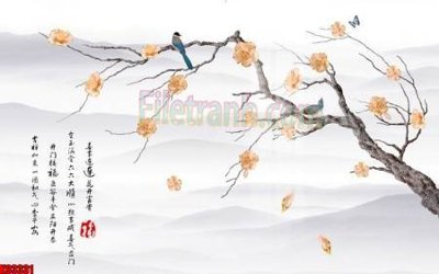 Download file gốc File tranh gốc tổng hợp tranh nền tường đẹp K93331 (in mica) trong suốt