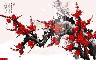 File gốc File tranh gốc tổng hợp tranh nền tường đẹp K93340 (in ấn) màu sắc trung thực