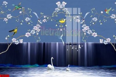 Tải file gốc File tranh gốc tổng hợp tranh nền tường đẹp K93388 dùng cho in ấn