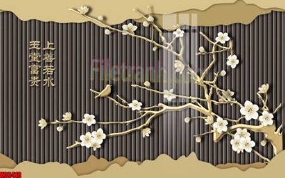 File tranh File tranh gốc tổng hợp tranh nền tường đẹp K93418 (gốc) in backlit film