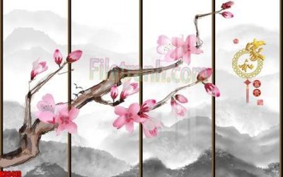 File gốc File tranh gốc tổng hợp tranh nền tường đẹp K93419 (dành cho trang trí nội thất)