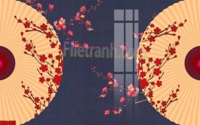 Hình ảnh file gốc File tranh gốc tổng hợp tranh nền tường đẹp K93435 cho in UV