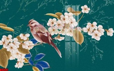 File tranh File tranh gốc tổng hợp tranh nền tường đẹp K93517 (ảnh gốc) cho in ấn kỹ thuật số