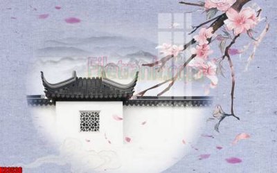 File gốc File tranh gốc tổng hợp tranh nền tường đẹp K93536 (in tráng gương) hiện đại